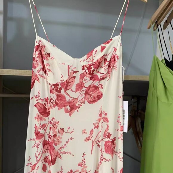 NWT Reformation Fallon Maxi Dress Sz4 Paris Floral - Picture 7 of 14